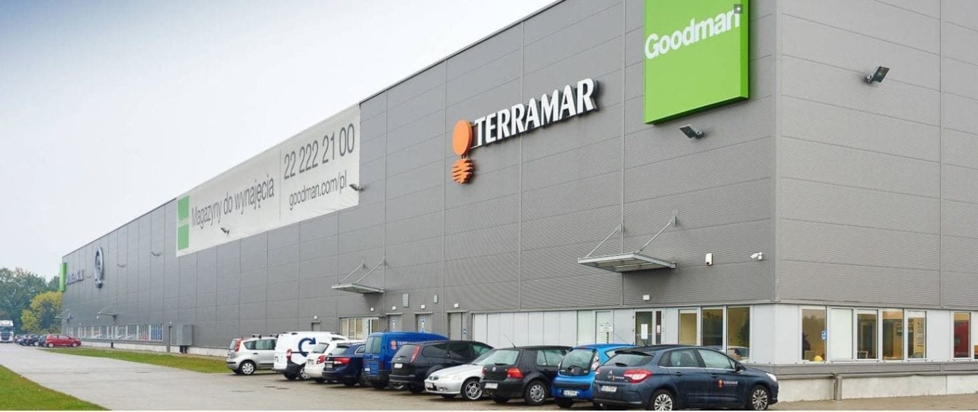 Centro logístico en Pomerania Polonia Fuente Goodman