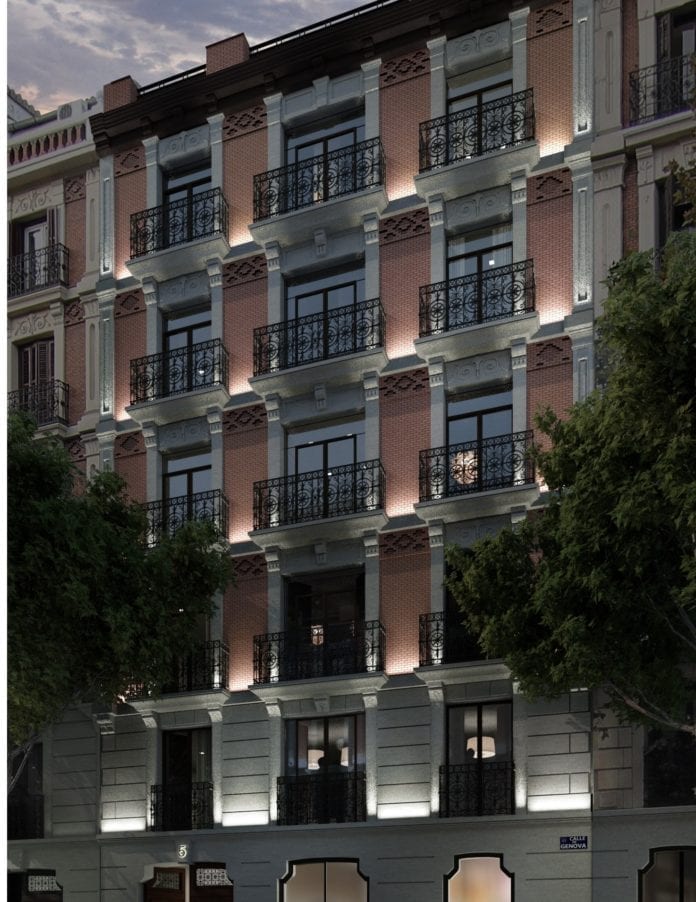 edificio de Catella en la calle Génova madrid 696x902 1