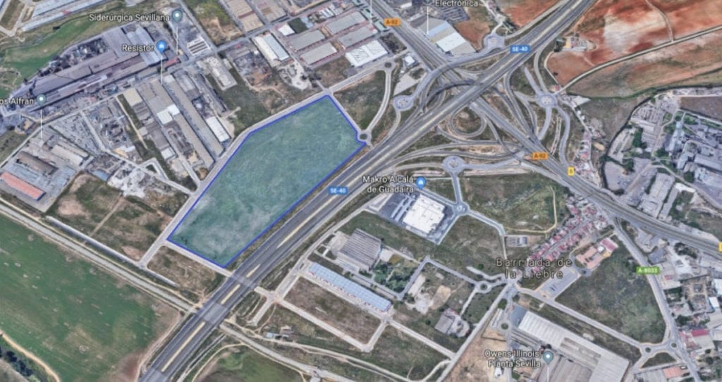 futuro parque logístico en Alcalá de Guadaíra Fuente Ayuntamiento Alcalá de Guadaíra