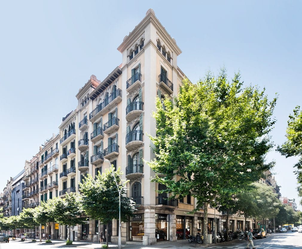 Proyecto de vivienda de lujo Diagonal Residences en Barcelona