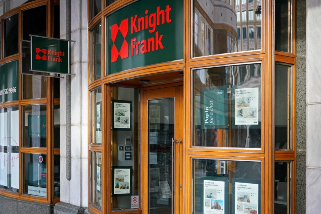 oficina knight Frank londres fuente shutterstock