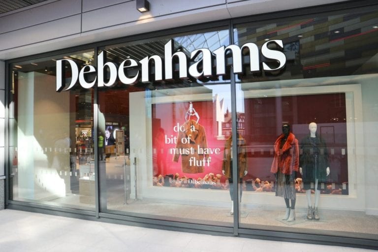 Los almacenes británicos Debenhams entran en liquidación
