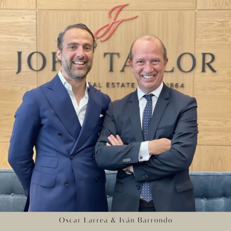 La inmobiliaria John Taylor ficha a Óscar Larrea como director ejecutivo en Madrid