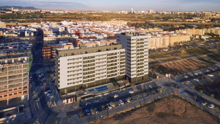 Metrovacesa invierte 22 millones en desarrollar 120 viviendas y cinco locales en Valencia