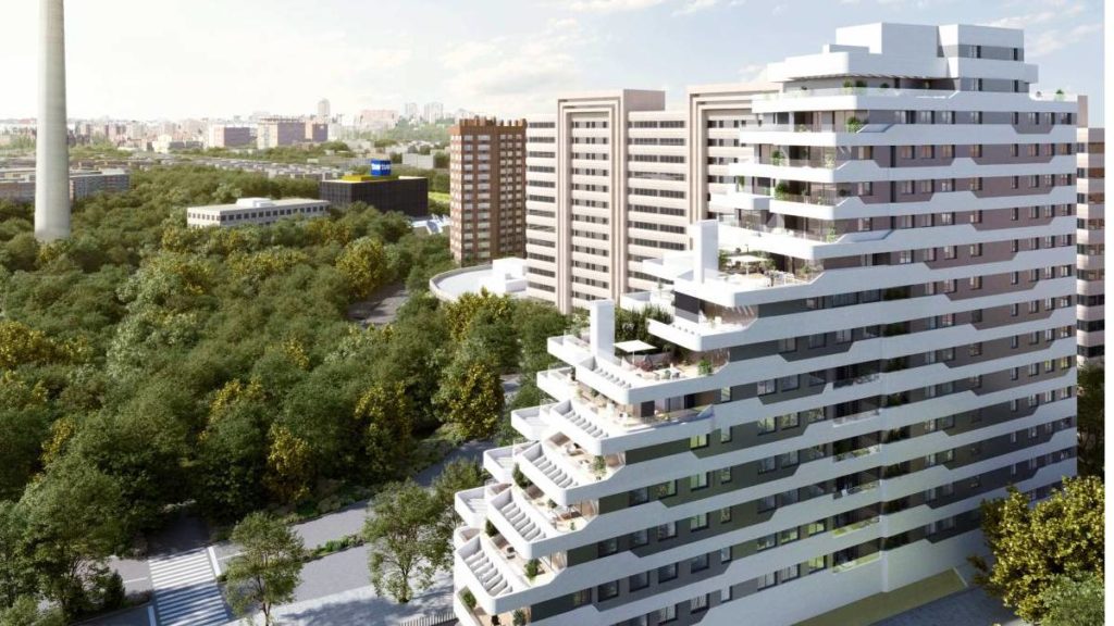 ACR construye 87 viviendas en el centro de Madrid
