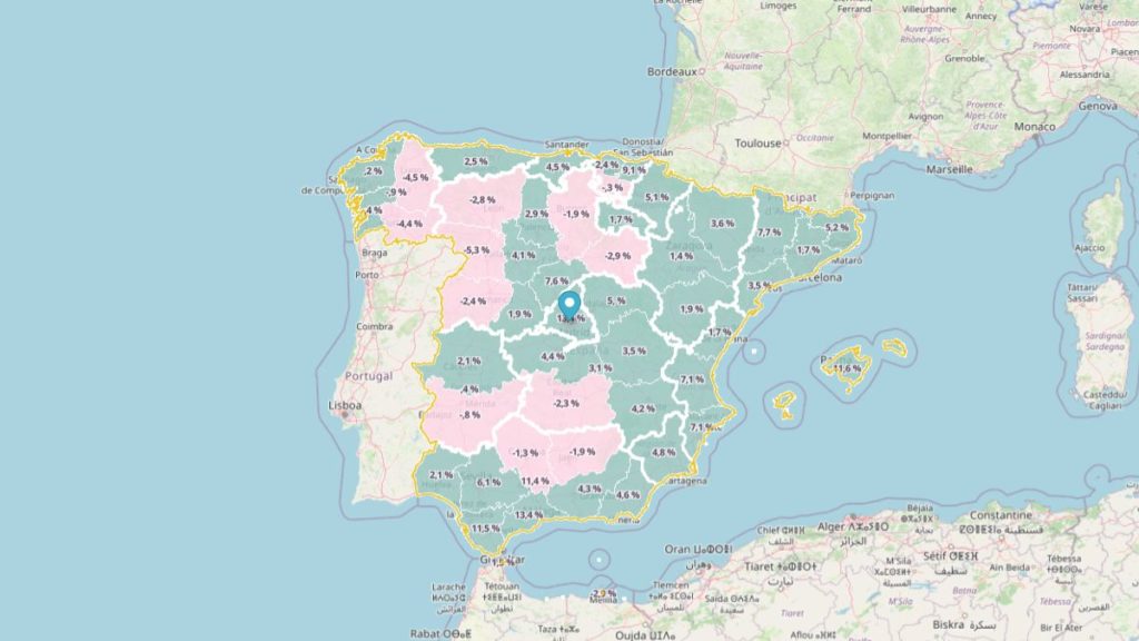 La región de España donde baja el precio de la vivienda