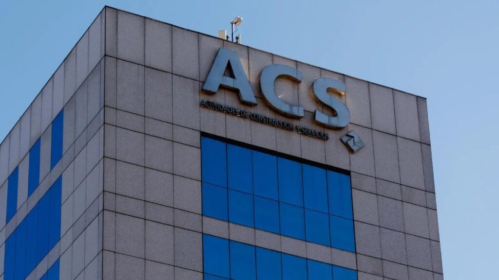 ACS se dispara en Bolsa un 4,4%, tras aumentar Morgan Stanley su precio objetivo hasta los 150 euros