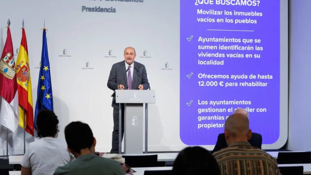 Castilla-La Mancha lanza un programa para movilizar viviendas vacías en zonas despobladas