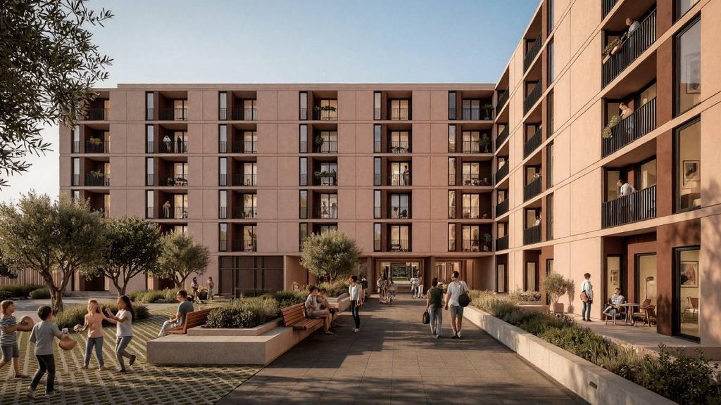 Genivs y Metropolitan House se adjudican 543 viviendas asequibles en Zaragoza