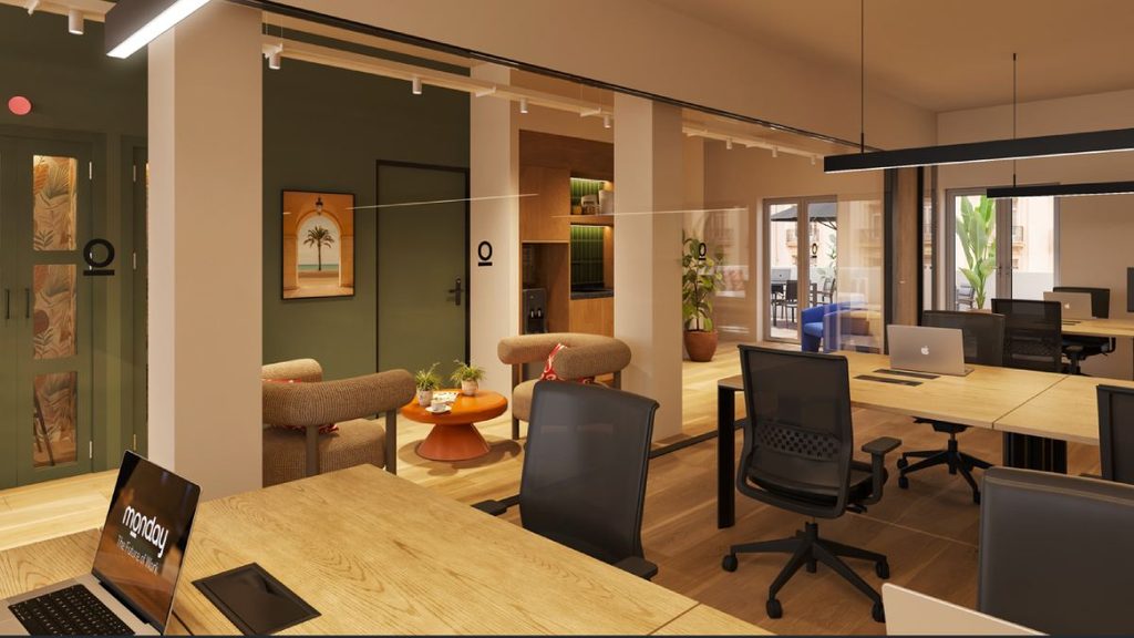 Monday ampliará su red de oficinas flexibles con tres nuevas aperturas en Madrid y Valencia