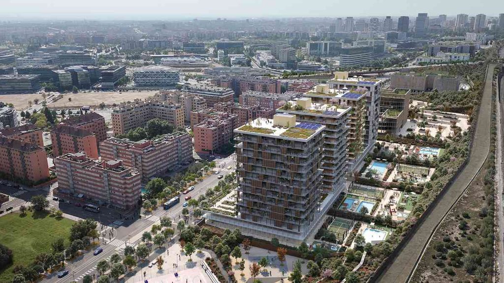 Madrid Nuevo Norte sacará a subasta dos parcelas para construir unas 200 viviendas